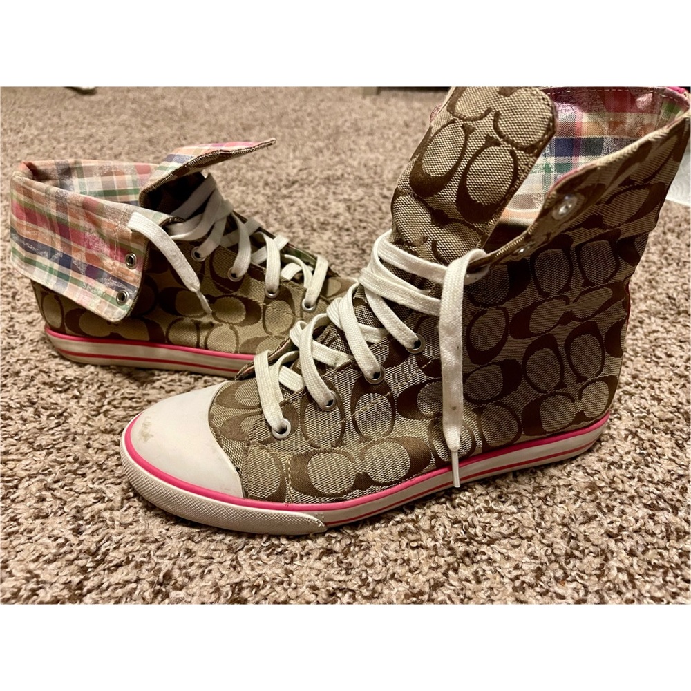 Coach tennis shoes